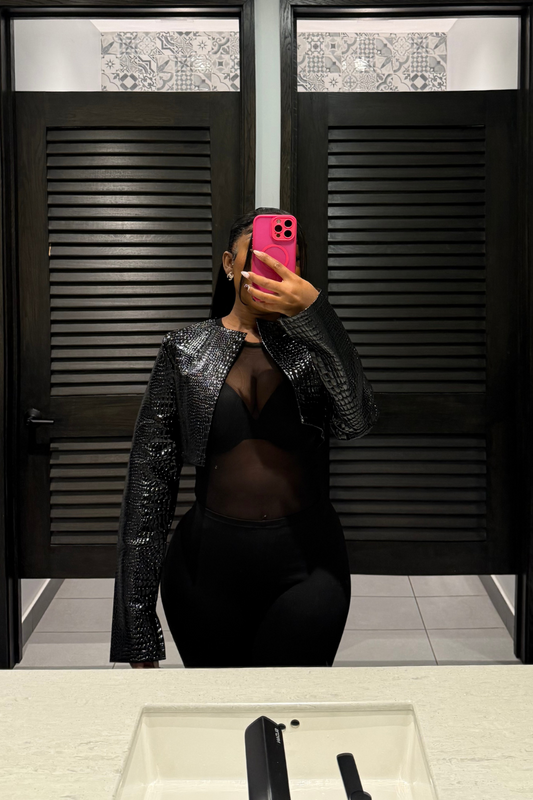 Lori Croc Jacket (RED)