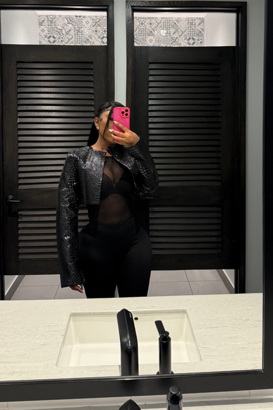 Lori Croc Jacket (RED)