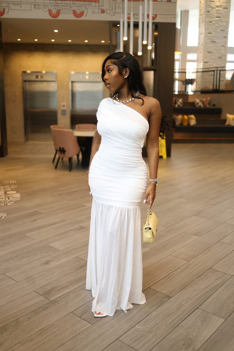 amina maxi dress Amina Maxi Dress White XL