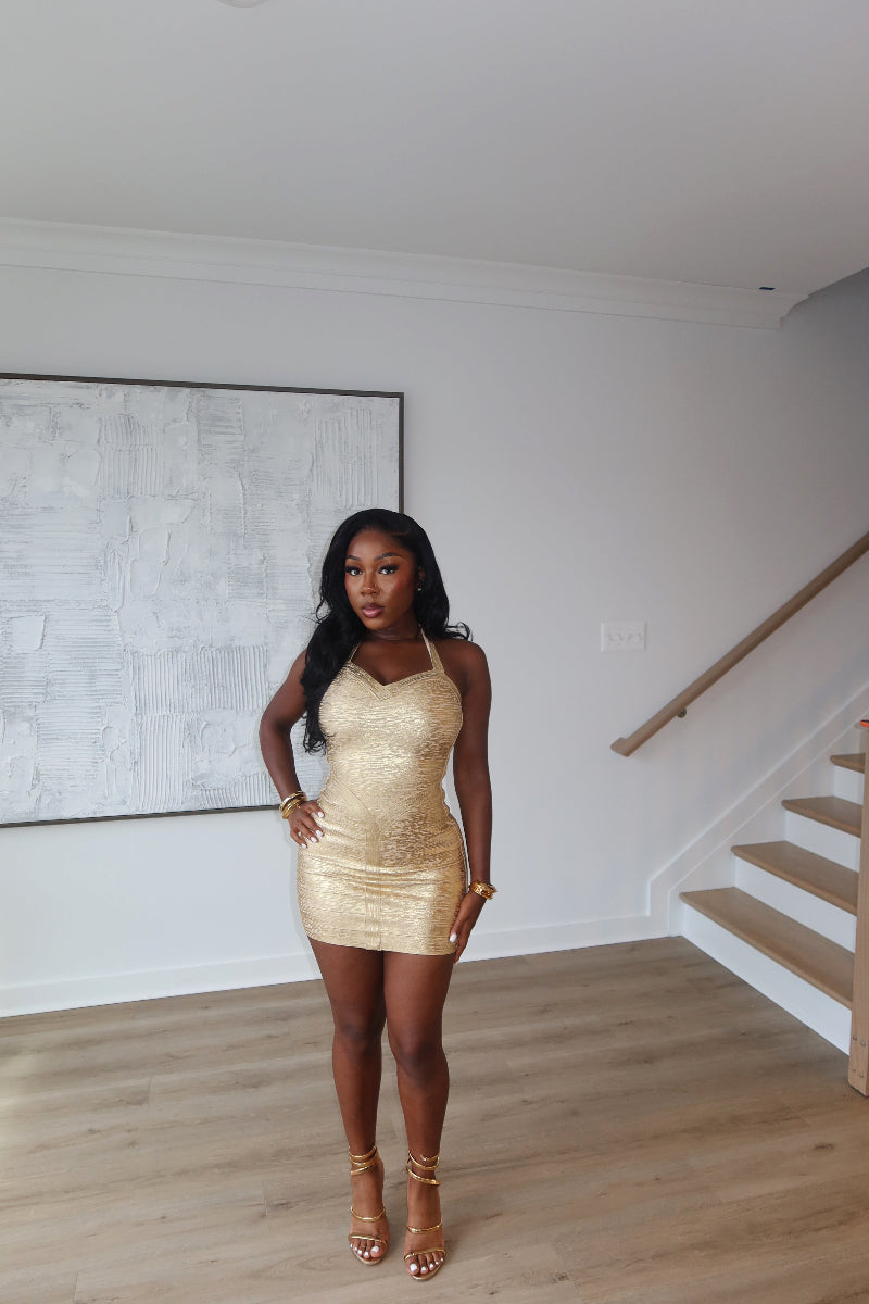 Midas Bandage Mini Dress