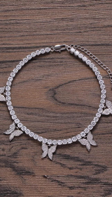 Butterfly Charm Anklet