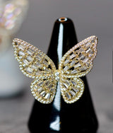 Jasmine Butterfly Ring