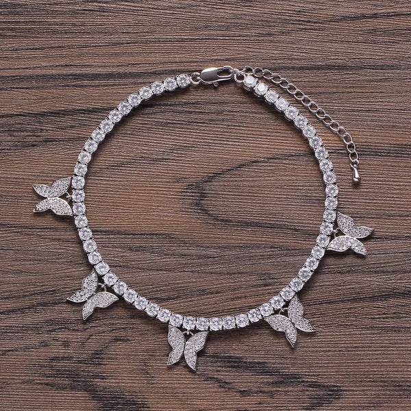 Butterfly Charm Anklet