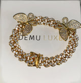 CUBAN LINK BUTTERFLY BRACELETS